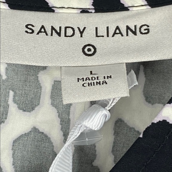 Sandy Liand for Target Women’s Leopard Print Puff Sleeve Midi Dress Size XS - Picture 6 of 14